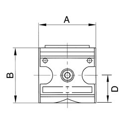 Riegler Anfahrventil »multifix«, mit einstellbarer Drossel, BG 4, G 1