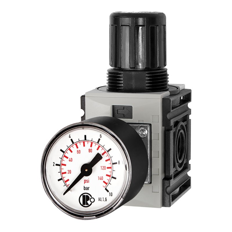 Riegler Druckregler »FUTURA-mini«, Standardmano., BG 0, G 1/4, 0,5-10 bar