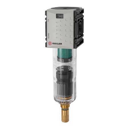 Riegler Mikrofilter »FUTURA-mini« mit PC-Behälter, BG 0, G 1/4, VA-NC