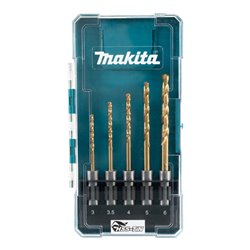 Makita HSS-TiN Metallbohrer-Set SDS-PLUS, 5-teilig E-15132