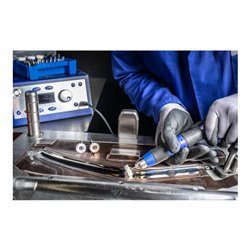 PFERD Tuchring TR Baumwolle Ø 22x10mm Schaft-Ø 2,35 mm für Abglänzen mit Polierpaste