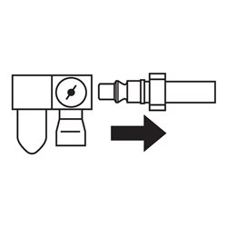 PFERD Druckluftgeradschleifer PGT 1/1000 100.000 RPM/75 Watt