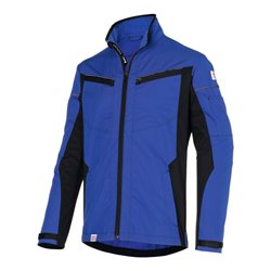 KÜBLER Jacke InnovatiQ, kornblau / schwarz, Unisex-Größe: M