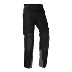 KÜBLER Damen-Bundhose InnovatiQ, schwarz / anthrazit, Konfektionsgröße DE: 36