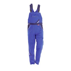 PLANAM Latzhose Highline, kornblau / marine, Konfektionsgröße DE: 30