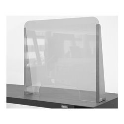 HOFFMANN Schutztrennwand mit Edelstahlfüßen, Typ: 1