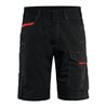 BLAKLÄDER Service Shorts Service Plus, schwarz / rot, Konfektionsgröße DE: 44