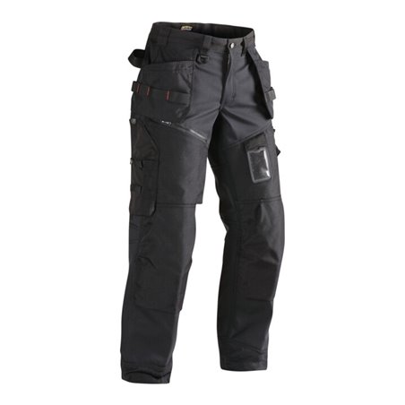 BLAKLÄDER Bundhose Softshell X1500, schwarz, Konfektionsgröße DE: 24