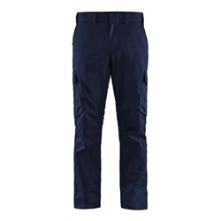 BLAKLÄDER Bundhose Industrie Stretch, marineblau / kornblau, Konfektionsgröße DE: 24