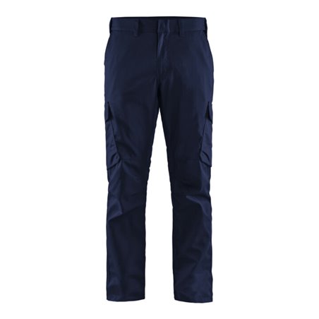 BLAKLÄDER Bundhose Industrie Stretch, marineblau / kornblau, Konfektionsgröße DE: 24