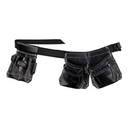 Fristads Snikki Werkzeuggürtel 9336L LTHR, Linkshändig Größe ONESIZE Schwarz