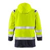 Fristads Flamestat High Vis Airtech® Winterparka Kl. 3 4086 ATHR Größe 4XL Warnschutz-Gelb/Marine