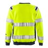 Fristads Flamestat High Vis Sweatshirt Kl. 3 7076 SFLH Größe 4XL Warnschutz-Gelb/Marine