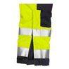 Fristads Flamestat High Vis Winterhose Kl. 2 2085 ATHS Größe 4XL Warnschutz-Gelb/Marine