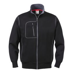 Fristads Acode Sweatjacke 1747 DF Größe XL Schwarz