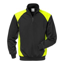 Fristads Sweatshirt 7048 SHV Größe 4XL Schwarz/Gelb