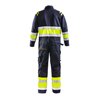 Fristads Flamestat High Vis Overall Kl 1 8174 ATHS Größe 4XL Warnschutz-Gelb/Marine