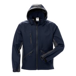 Fristads Acode Softshell-Jacke 1414 SHI Größe XL Marine/Dunkelgrau