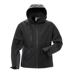 Fristads Acode Softshell-Jacke Damen 1416 SHI Größe S Schwarz/Grau