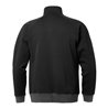 Fristads Acode Zipper-Sweatshirt 1755 DF Größe 2XL Schwarz/Grau