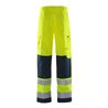 Fristads High Vis Hose Kl. 2 2001 TH Größe C66 Warnschutz-Gelb/Marine