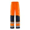 Fristads High Vis Hose Kl. 2 2001 TH Größe D100 Warnschutz-Orange/Marine