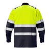 Fristads Flamestat High Vis Hemd Kl. 1 7051 ATS Größe 4XL Warnschutz-Gelb/Marine