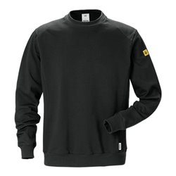 Fristads ESD Sweatshirt 7083 XSM Größe 4XL Schwarz
