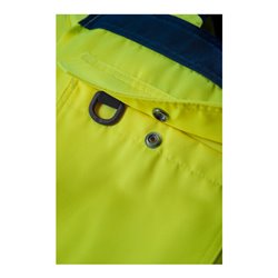 Fristads High Vis Latzhose Kl. 2 1001 TH Größe C60 Warnschutz-Gelb/Marine