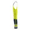 Fristads High Vis Latzhose Kl. 2 1001 TH Größe C54 Warnschutz-Gelb/Marine