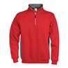 Fristads Acode Zipper-Sweatshirt 1705 DF Größe 3XL Rot