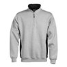 Fristads Acode Zipper-Sweatshirt 1705 DF Größe M GrauMelange