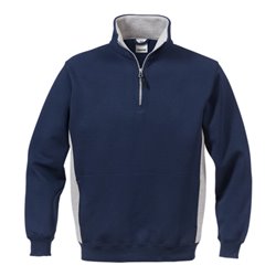 Fristads Acode Zipper-Sweatshirt 1705 DF Größe XS Marine/Dunkelgrau