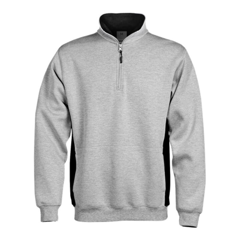 Fristads Acode Zipper-Sweatshirt 1705 DF Größe XL GrauMelange