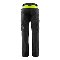 Fristads Stretch-Hose 2653 LWS Größe C42 Schwarz/Gelb