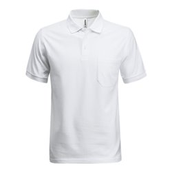 Fristads Acode Poloshirt 1721 PIQ Größe L Weiß