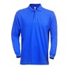 Fristads Acode Poloshirt Langarm 1722 PIQ Größe M Royalblau
