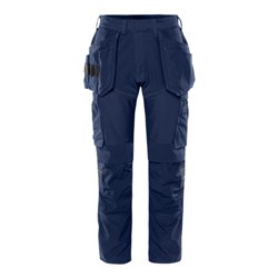 Fristads Handwerker-Stretch-Hose 2596 LWS Größe C48 Marineblau