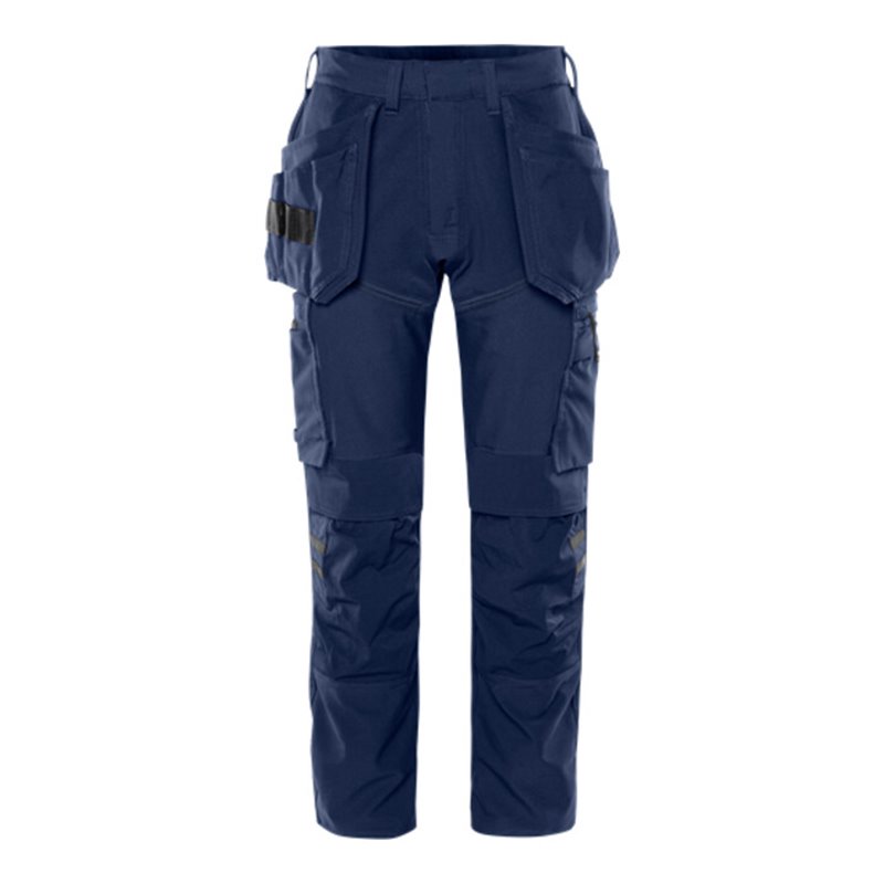 Fristads Handwerker-Stretch-Hose 2596 LWS Größe D96 Marineblau