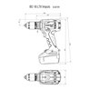 Metabo Akku-Bohrschrauber BS 18 LTX Impuls metaBOX 145 L 18V 2x4Ah Li-Power + ASC 55