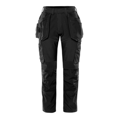 Fristads Damen Handwerker Stretch-Hose 2599 LWS Größe 40 Schwarz