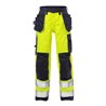 Fristads Flame High Vis Handwerkerhosen Damen Kl. 2 2589 FLAM Größe 38 Warnschutz-Gelb/Marine