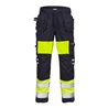 Fristads Flamestat High Vis Handwerkerhose Damen Kl. 1 2777 ATHS Größe 38 Warnschutz-Gelb/Marine