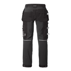 FHB WILHELM Stretch-Jeans Arbeitshose schwarzblau