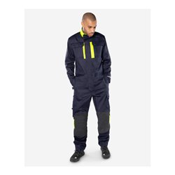 Fristads Schweisser overall 8044 WEL Größe XL Marine/Warnschutz-Gelb