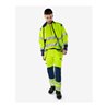 Fristads High Vis Green Handwerker Stretchhose Kl. 2 2644 GSTP Größe D100 Warnschutz-Gelb/Marine