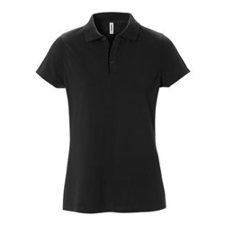 Fristads Acode Stretch-Poloshirt Damen 1798 JLS Größe L Schwarz