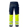 Fristads High Vis Stretch-Hose Damen Kl. 1 2708 PLU Größe 44 Warnschutz-Gelb/Marine