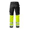 Fristads High Vis Stretch-Hose Damen Kl. 1 2708 PLU Größe 46 Warnschutz-Gelb/Schwarz
