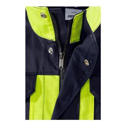 Fristads Schweisser jacke 4077 WEL Größe L Marine/Warnschutz-Gelb